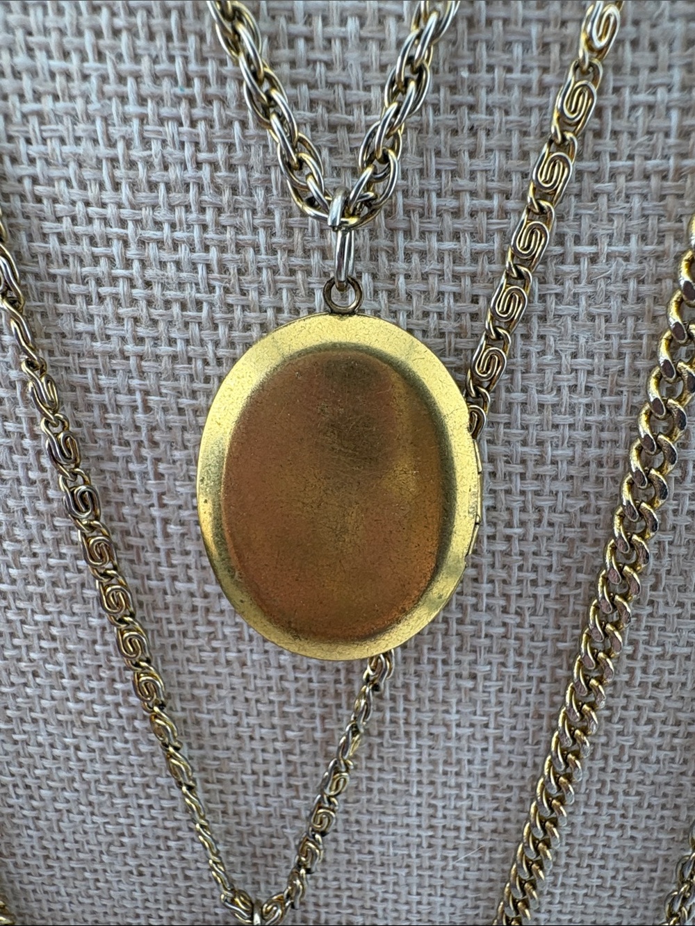 Vintage Goldette Layered Necklace Set - Picture 7 of 9